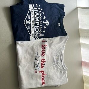 COPY - T-Shirts Phyllis Baseball very good condition like new